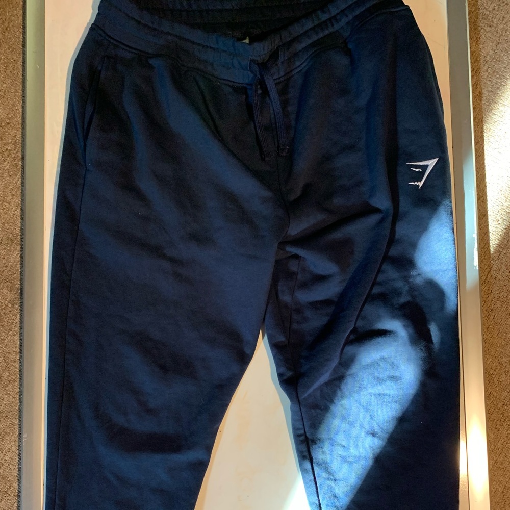 Gym shark joggers pants L